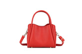 Faux Leather Loop Shoulder Bag